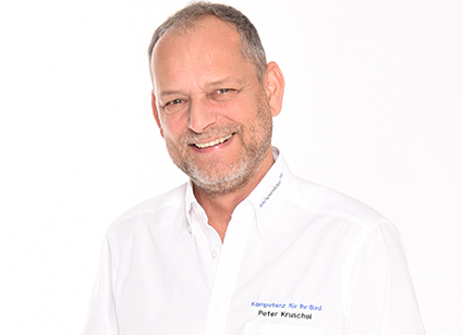cta4 Plitsch Platsch® Sanitärtechnik GmbH Geschäftsführer Peter Kruschel.